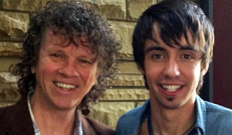 Wil with Mo Pitney