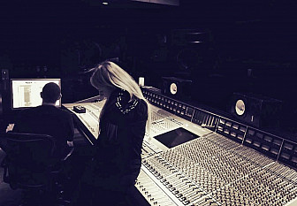 At the Record Plant in LA making<br>Trainor's second record