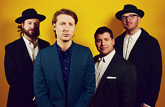 Eric with his band, The Believers