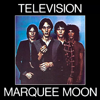 The Marquee Moon album cover, with an iconic photo by Robert Mapplethorpe
