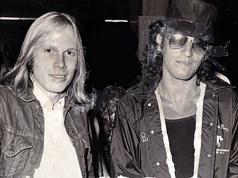 Elliott with Bruce Springsteen, back in the day