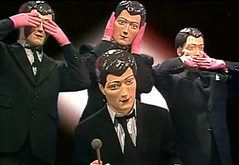 Scene from the "An Englishman In New York" video