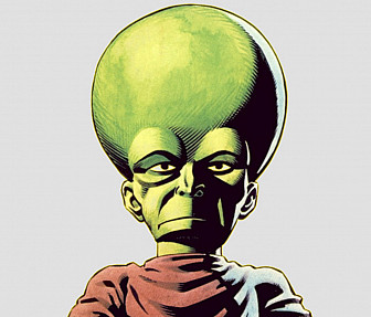 The band is named after the evil-doer - The Mekon - in the <i>Dan Dare</i> comic strip. Thanks to <a href="http://www.dandare.org.uk/" target="_blank">dandare.org.uk</a>.