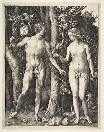 Adam and Eve, Albrecht Dürer, 1504