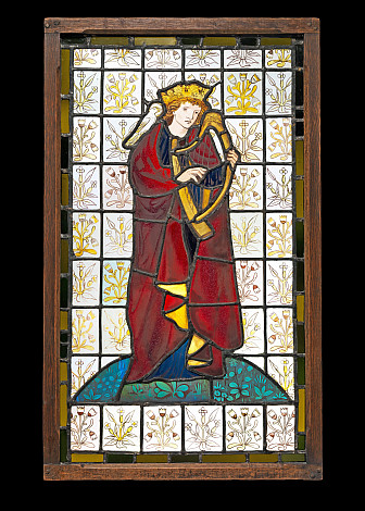 King David the Poet, Sir Edward Burne-Jones, 1863