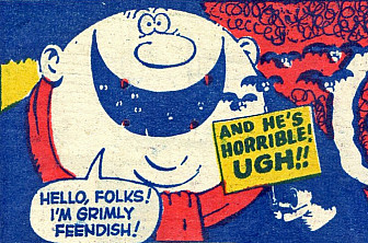 The Grimly Feendish cartoon. Thanks to Irmantas Povilaika at <a href="http://kazoop.blogspot.com/" target="_blank">Kazoop</a>