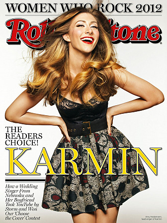 <i>Rolling Stone</i> put Amy on the cover of their "Women Who Rock" issue in September 2012