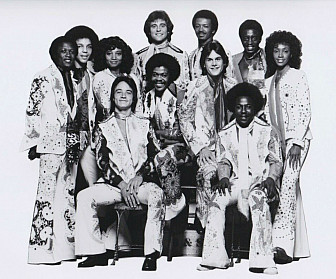 Press photo of KC and The Sunshine Band from back in the day