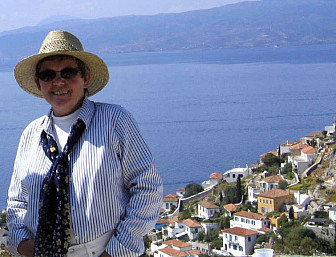 Judy Scott in Hydra, 2006