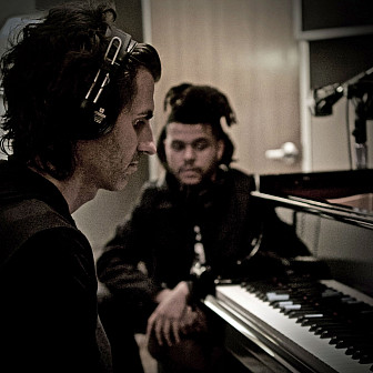 Moccio working with The Weeknd