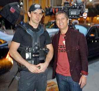 Mayhew with Rob Thomas