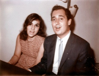 Toni with Neil Sedaka, 1963