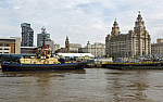 Mersey River, Liverpool, England