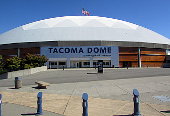 The Tacoma Dome, a grim backdrop to the "Polly" story<br>photo: Jeff Suwak