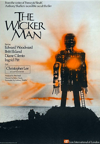 Poster for the original 1973 version of <i>The Wicker Man</i>