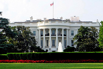 South façade of the White House, Washington D.C.