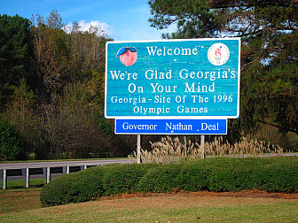 Georgia welcomes you<br>Photo: <a href="https://commons.wikimedia.org/wiki/File:Columbus,_GA,_USA_-_panoramio_(2).jpg">Roman Eugeniusz</a>, <a href="https://creativecommons.org/licenses/by-sa/3.0">CC BY-SA 3.0</a>, via Wikimedia Commons
