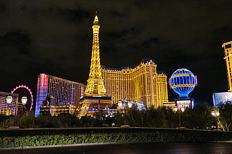 The Las Vegas Strip<br>Photo: <a href="https://www.flickr.com/photos/janitors/15794079375/" target="_blank">Karlis Dambrans</a>, via Flickr, CC 2.0
