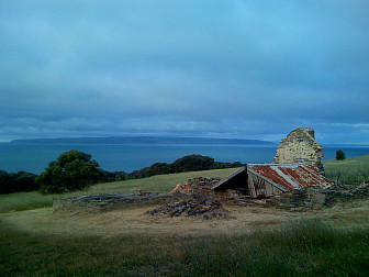 Remnants of the first colonial settler on Kangaroo Island off the southern coast of Australia near Adelaide. They have fairy penguins on this island!<br>Photo: Erik Paulsen