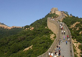 The Great Wall at Badaling, China<br>Photo: snowyowls, <a href="https://commons.wikimedia.org/wiki/File:Great_Wall_Badaling.jpg" target="_blank">Wikimedia Commons</a>, CC 2.0