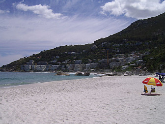 A beach in Capetown
