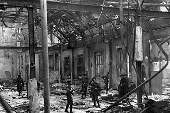 Aftermath of Easter Rising, c 1916 Dublin