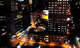 Johannesburg at night<br>(thanks, Terry Cronje)