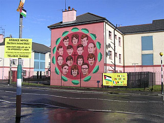 Bloody Sunday Memorial, Bogside, along Rossville Street<br>Photo: <a href="https://www.geograph.ie/photo/1159267" target="_blank">Kenneth Allen</a>, Geograph Project, CC 2.0