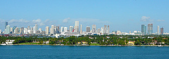 The Miami Skyline<br>Photo: <a href="https://commons.wikimedia.org/wiki/File:Miamiskyline20070811.jpg">Averette</a>, <a href="https://creativecommons.org/licenses/by/3.0">CC BY 3.0</a>, via Wikimedia Commons