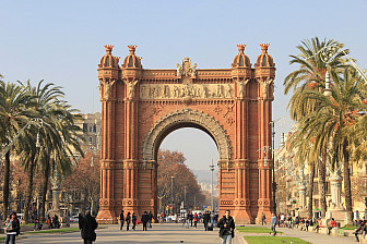 The Arc de Triomf (Triumphal Arch) in Barcelona<br>Photo: katerina198, Pixabay