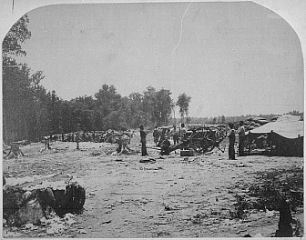 Siege of Port Hudson, Capt. Edmund C. Bainbridge's Battery A, 1st U.S. Artillery