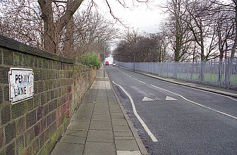 A view down Penny Lane Street