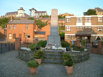 Bloody Sunday Memorial in BogSide, Derry, Northern Ireland