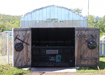 Entrance to Springhill mine