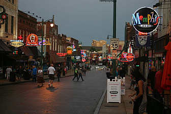 Beale Street in 2014<br>Photo: RickDikeman, Wiki Commons