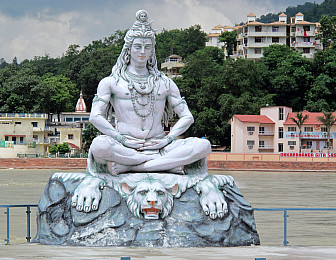 A statue of Shiva in Rishikesh<br>Photo: ganapathi_brahm, Pixabay