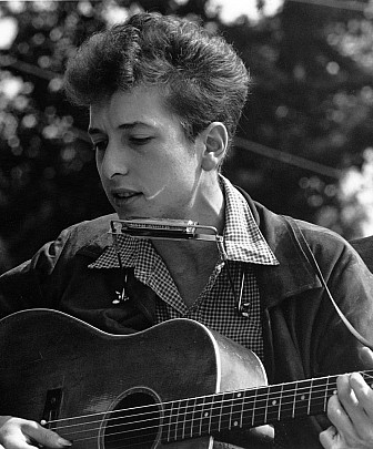 Bob Dylan, c 1963<br>National Archives & Records